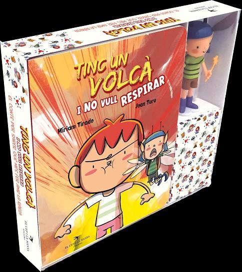 Tinc un volcà i no vull respirar (Edició especial llibre + figura) | 9788419747150 | Tirado Torras, Míriam / Turu Sánchez, Joan