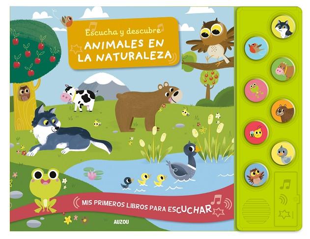 Escucha y descubre. Animales en la naturaleza | 9782733871126 | Espinosa, Génie