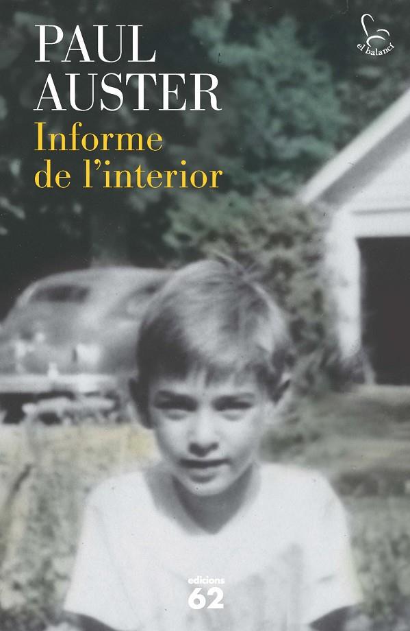 Informe de l'interior | 9788429772067 | Auster, Paul