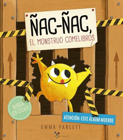 Ñac-ñac, el monstruo comelibros | 9788469604915 | Yarlett, Emma