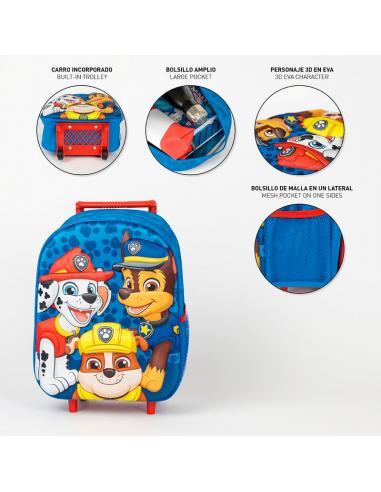 MOCHILA PAW PATROL 3D | 8445484370225