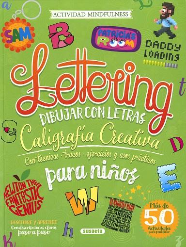 Lettering para niños. Dibujar con letras | 9788467796230 | Uriel, Roberto / Cuenca, Rocío