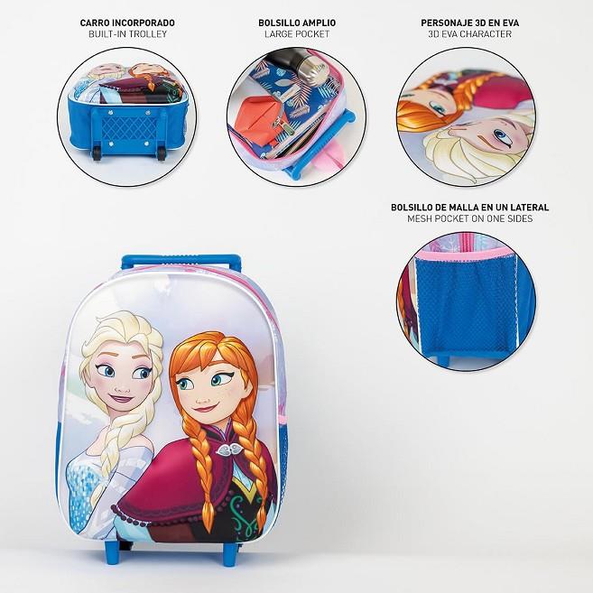 MOCHILA FROZEN 3D | 8445484370287