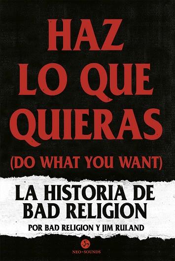 Haz lo que quieras (Do what you want) | 9788415887652 | Bad Religion / Ruland, Jim