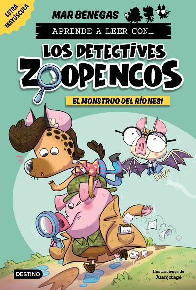 Aprende a leer con... ¡Los Detectives Zoopencos! 1. El monstruo del río Nesi | 9788408278450 | Benegas, Mar