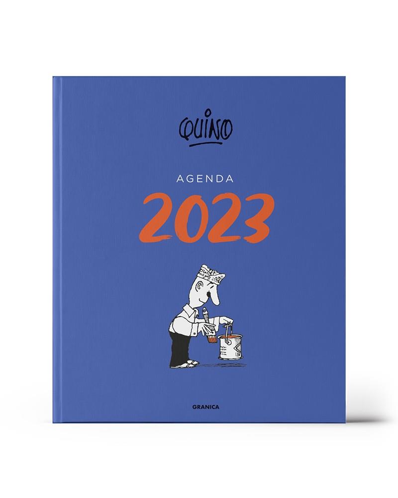 Quino 2023 Agenda Encuadernada Azul | 9789878935140 | Quino