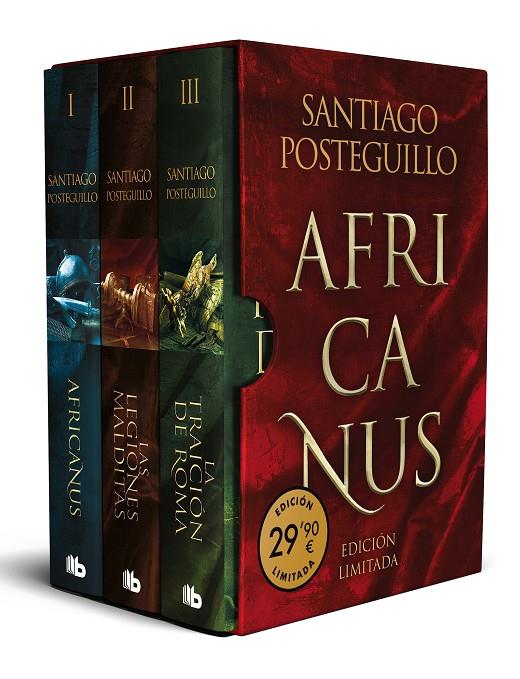 Trilogía Africanus (edición pack con: El hijo del consul | Las legiones malditas | 9788413143064 | Posteguillo, Santiago