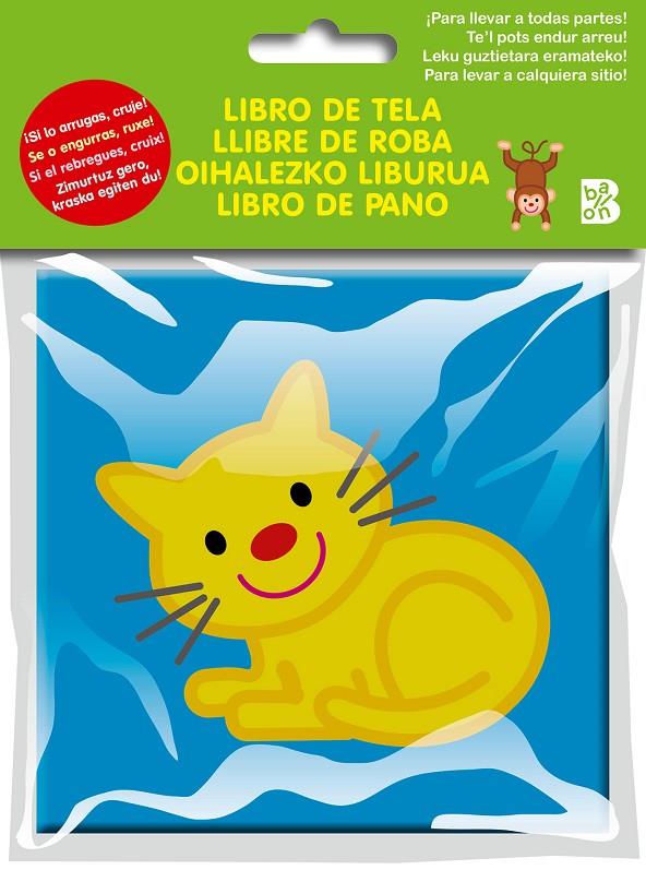 LIBRO DE TELA - GATO | 9789403226583 | BALLON