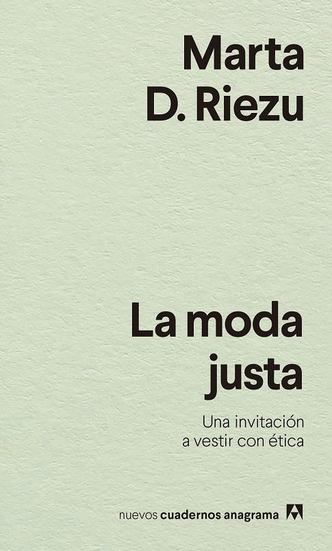 La moda justa | 9788433916570 | D. Riezu, Marta