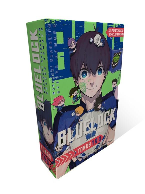 Shonen Starter Set Blue Lock nº 1+2+3 | 9788411610346 | Kaneshiro, Muneyuki