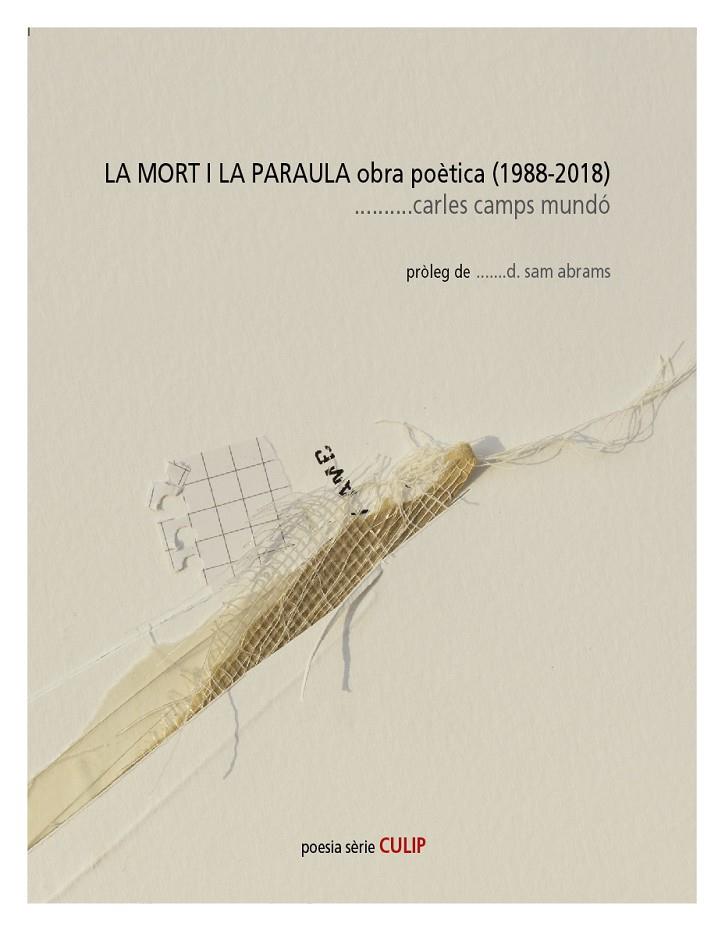 La mort i la paraula | 9788494845284 | Camps Mundó, Carles