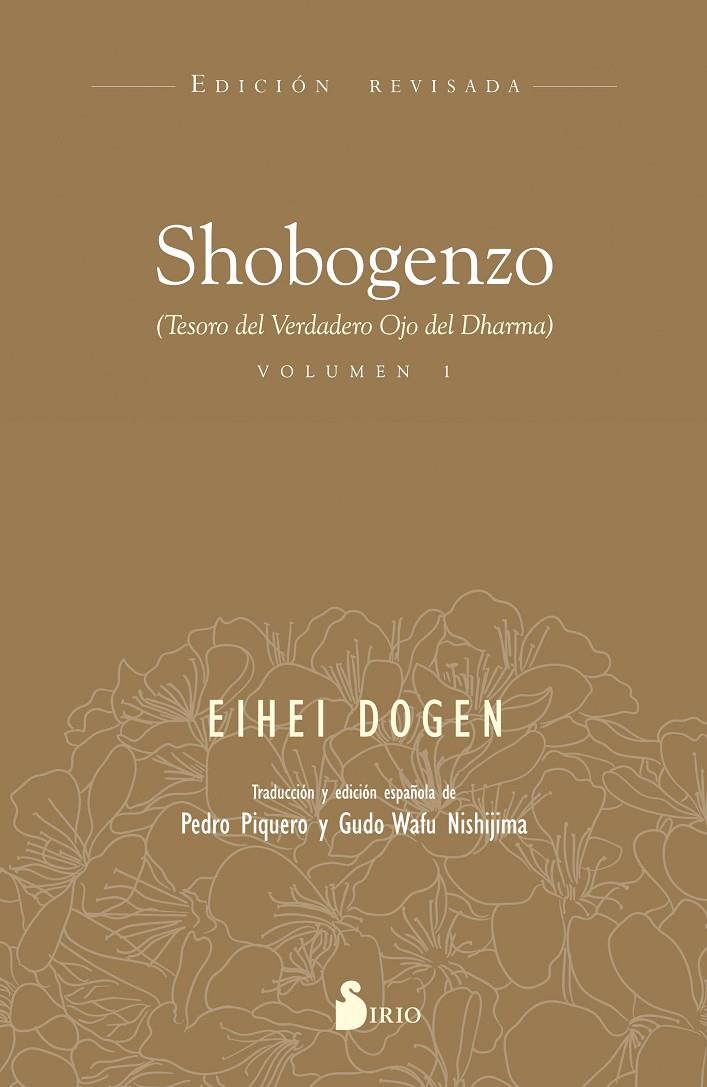 SHOBOGENZO  (VOLUMEN 1) | 9788419105424 | EIHEI DOGEN