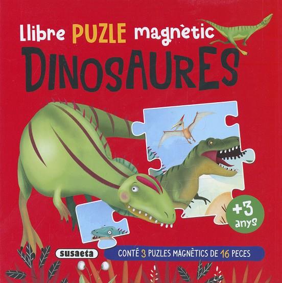 Llibre puzle magnètic Dinosaures | 9788467799200 | Ediciones, Susaeta