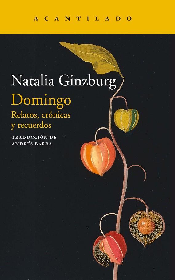 Domingo | 9788418370151 | Ginzburg, Natalia