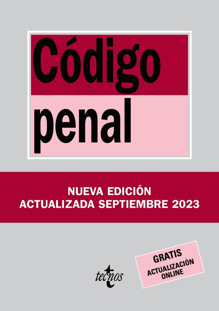 Código Penal | 9788430988419 | Editorial Tecnos