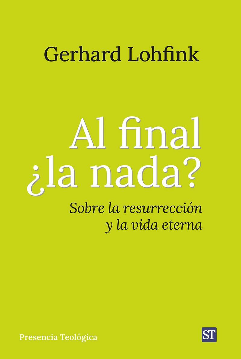 Al final ¿la nada? | 9788429330885 | Gerhard Lohfink