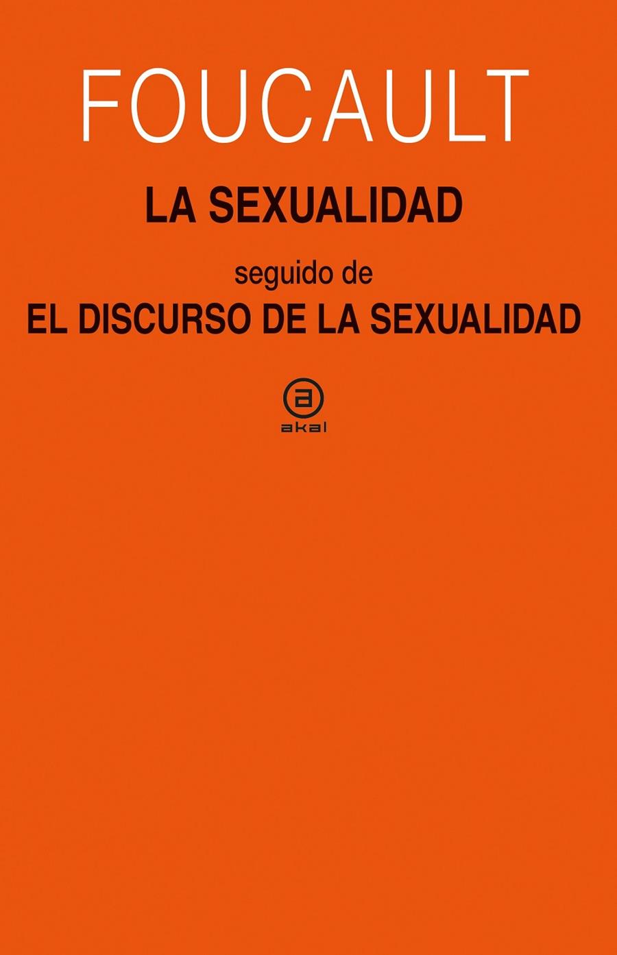 La sexualidad | 9788446050353 | Foucault, Michel