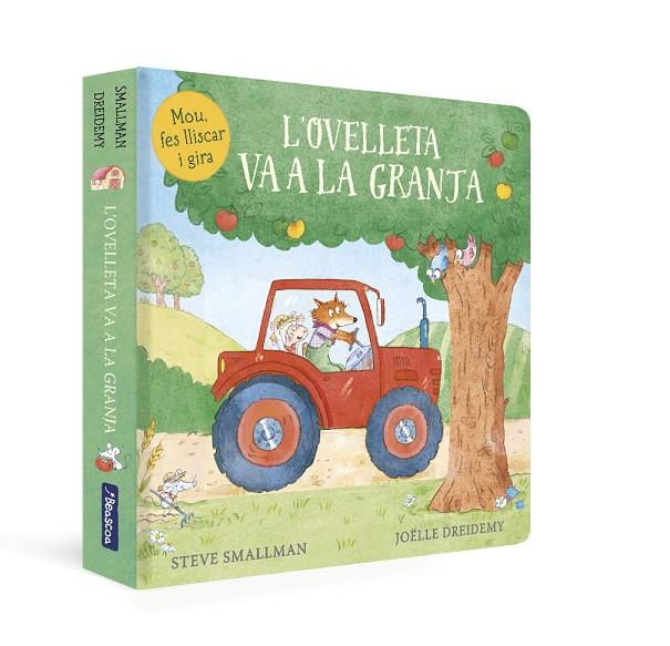 L'ovelleta va a la granja (L'ovelleta que va venir a sopar. Llibre de cartró) | 9788448864309 | Smallman, Steve