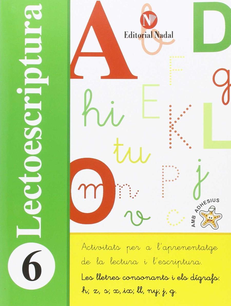 Lectoescriptura 6 | 9788478876471 | AA.VV.