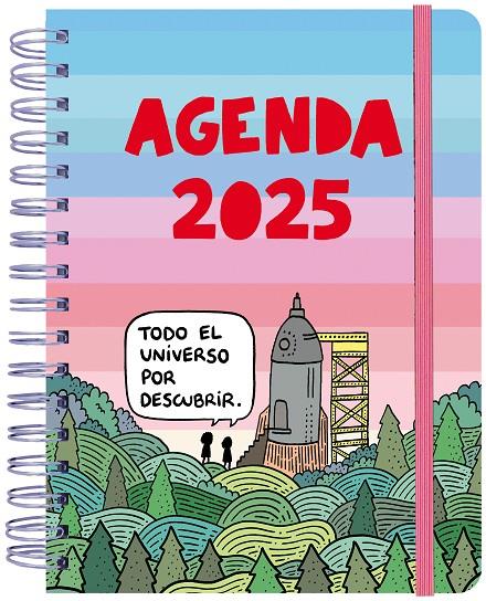 Agenda anual semanal 2025 72 kilos | 9788419215420 | Alonso, Óscar