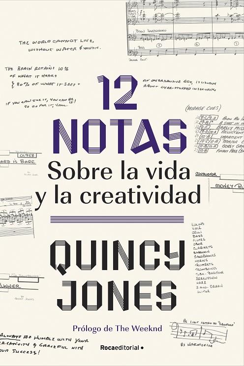 12 notas: sobre la vida y la creatividad | 9788418417382 | Jones, Quincy