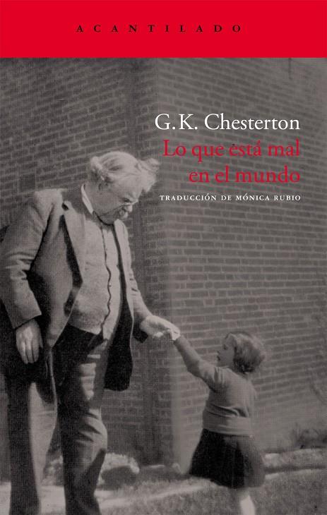 Lo que está mal en el mundo | 9788496834736 | Chesterton, G.K.