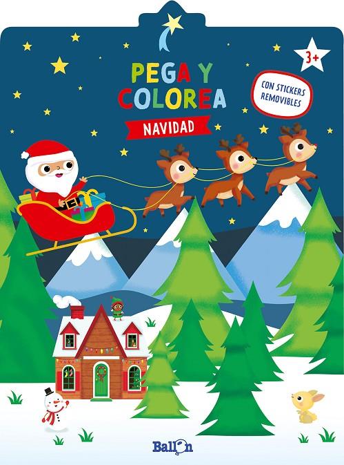 NAVIDAD - PEGA Y COLOREA | 9789403223414 | BALLON