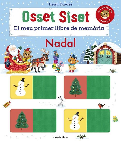 Osset Siset. El meu primer llibre de memòria. Nadal | 9788413898292 | Davies, Benji