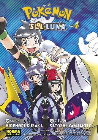 POKEMON SOL Y LUNA 04 | 9788467959482 | HIDENORI KUSAKA, MATO