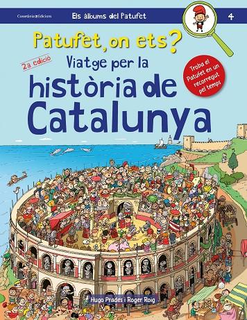 Patufet, on ets? Viatge per la història de Catalunya | 9788490345948 | Roig César, Roger