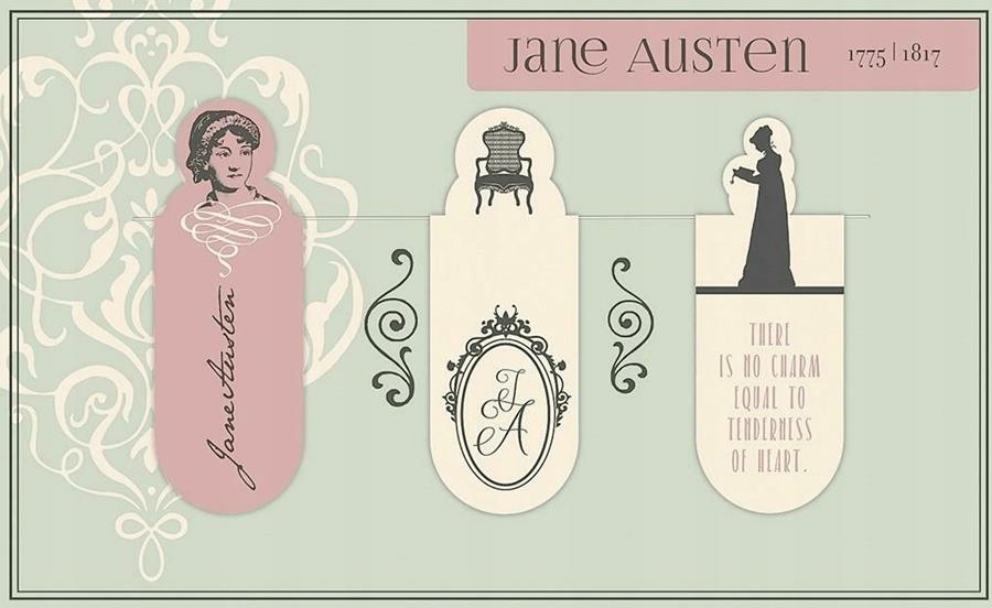 Marcapaginas magneticos Jane Austen | 4033477827555 | v.v.a.a.