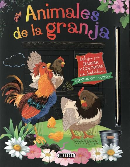 Animales de la granja. Dibujos para raspar y colorear | 9788467799460 | Ediciones, Susaeta