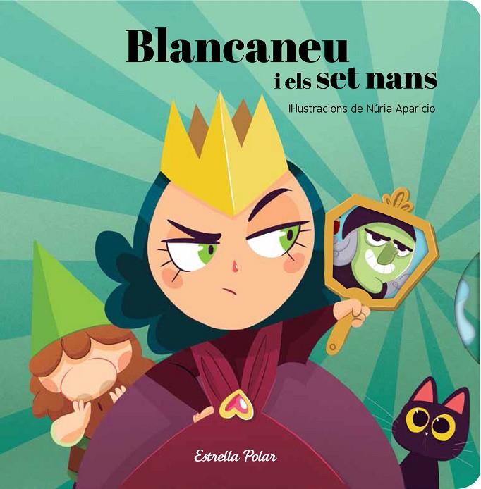 La Blancaneu i els set nans. Conte amb mecanismes | 9788491376453 | Aparicio, Núria / Samba, Gina