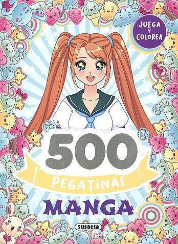 500 pegatinas Manga | 9788467793741 | Susaeta, Equipo