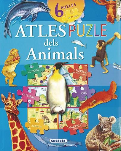 Atles puzle dels animals | 9788467787689 | Susaeta, Equip