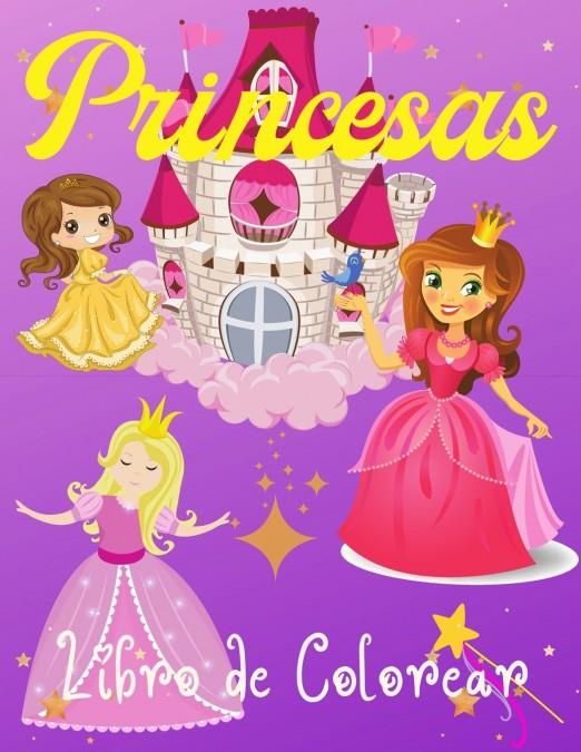 Princesas Libro de Colorear | 9788412344578 | Alma Flowers