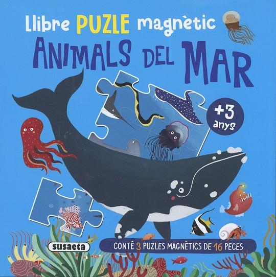 Llibre puzle magnètic Animals del mar | 9788467799217 | Ediciones, Susaeta