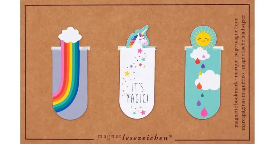 MARCAPAGINAS MAGNETICO IT´S MAGIC 6 UNIDADES | 4033477311320