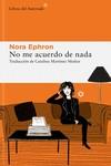 No me acuerdo de nada | 9788419089052 | Ephron, Nora