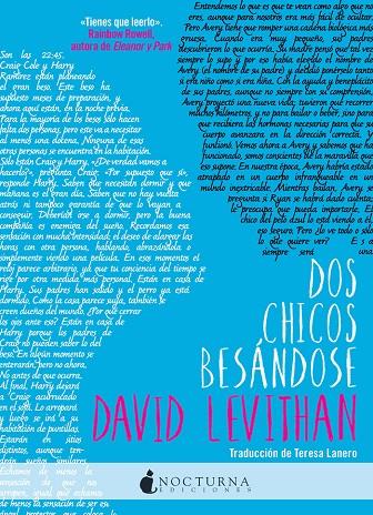 Dos chicos besándose | 9788494527753 | Levithan, David