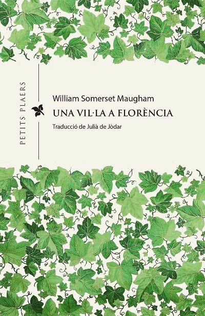 Una vil·la a Florència | 9788417998974 | Maugham, William Somerset