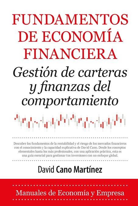 Fundamentos de economía financiera | 9788410521971 | David Cano Martínez