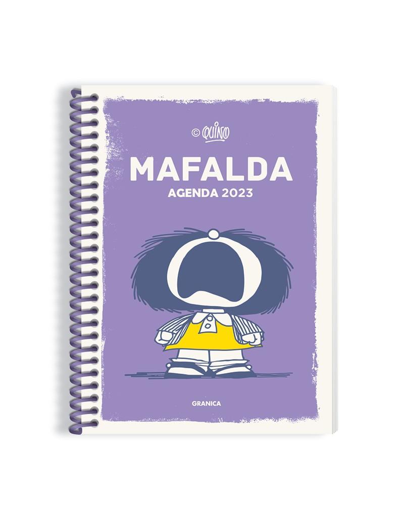 Mafalda 2023, Agenda Para La Mujer Anillada Violeta | 9789878935195 | Quino