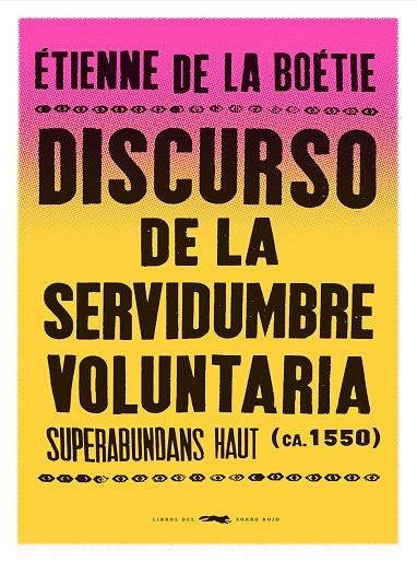 Discurso de la servidumbre voluntaria | 9788412537185 | de La Boétie, Étienne