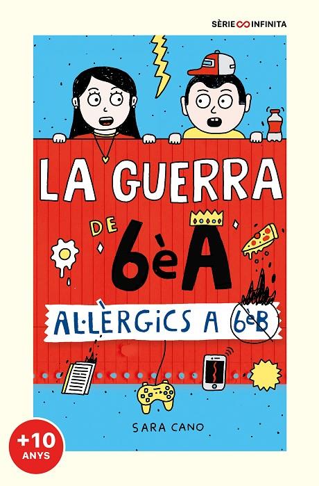 Sèrie La guerra de 6èA 1 - Al·lèrgics a 6è B (edició escolar) | 9788418915833 | Cano Fernández, Sara