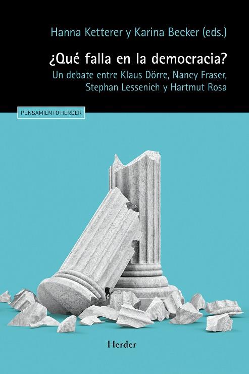 ¿Qué falla en la democracia? | 9788425449659 | KETTERER, HANNA/BECKER, KARINA