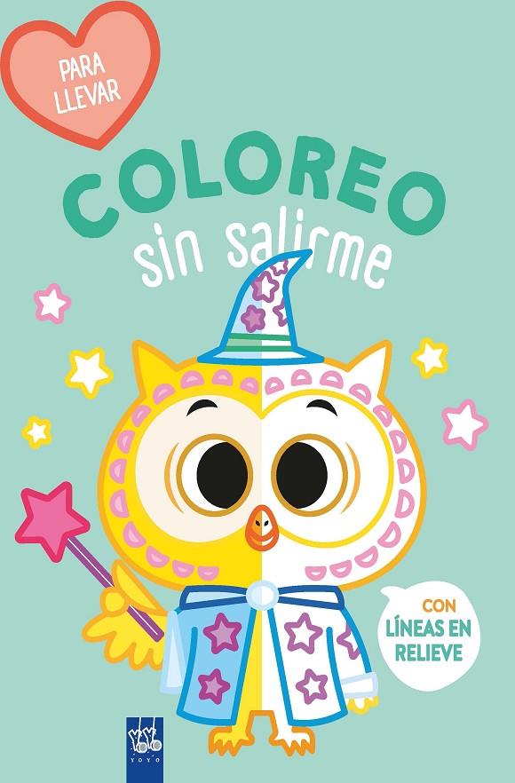 Coloreo sin salirme-Para llevar. Búho | 9788408264095 | YOYO