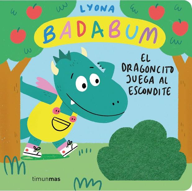 BADABUM. El dragoncito juega al escondite. Libro con solapas de tela | 9788408277149 | Lyona