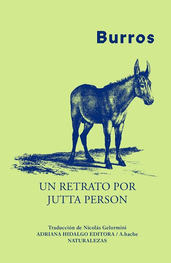 Burros | 9788419208255 | Jutta, Person