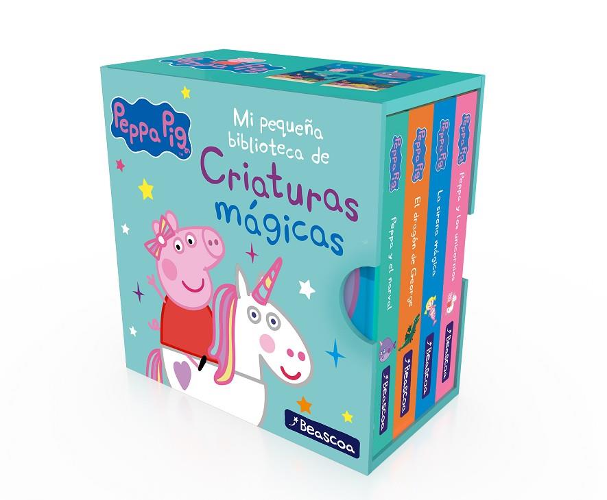 Peppa Pig. Libro juguete - Mi pequeña biblioteca de criaturas mágicas. Sirenas, | 9788448858353 | Hasbro / eOne